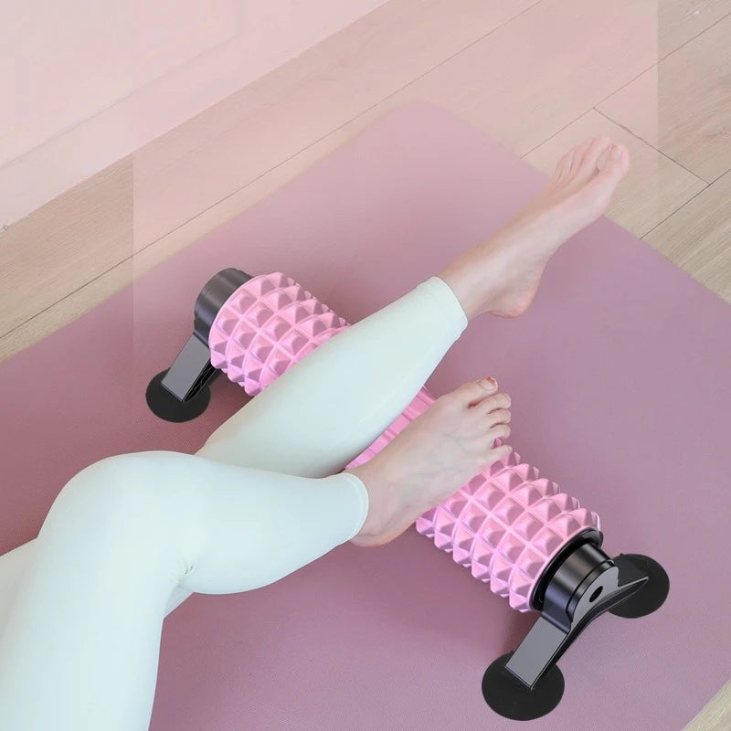 Foam Roller Massage Stick Adsorbable Suction Cup Solid Foam Shaft Deep Therapy Muscle Relaxation Yoga Fitness Back Pain Relief