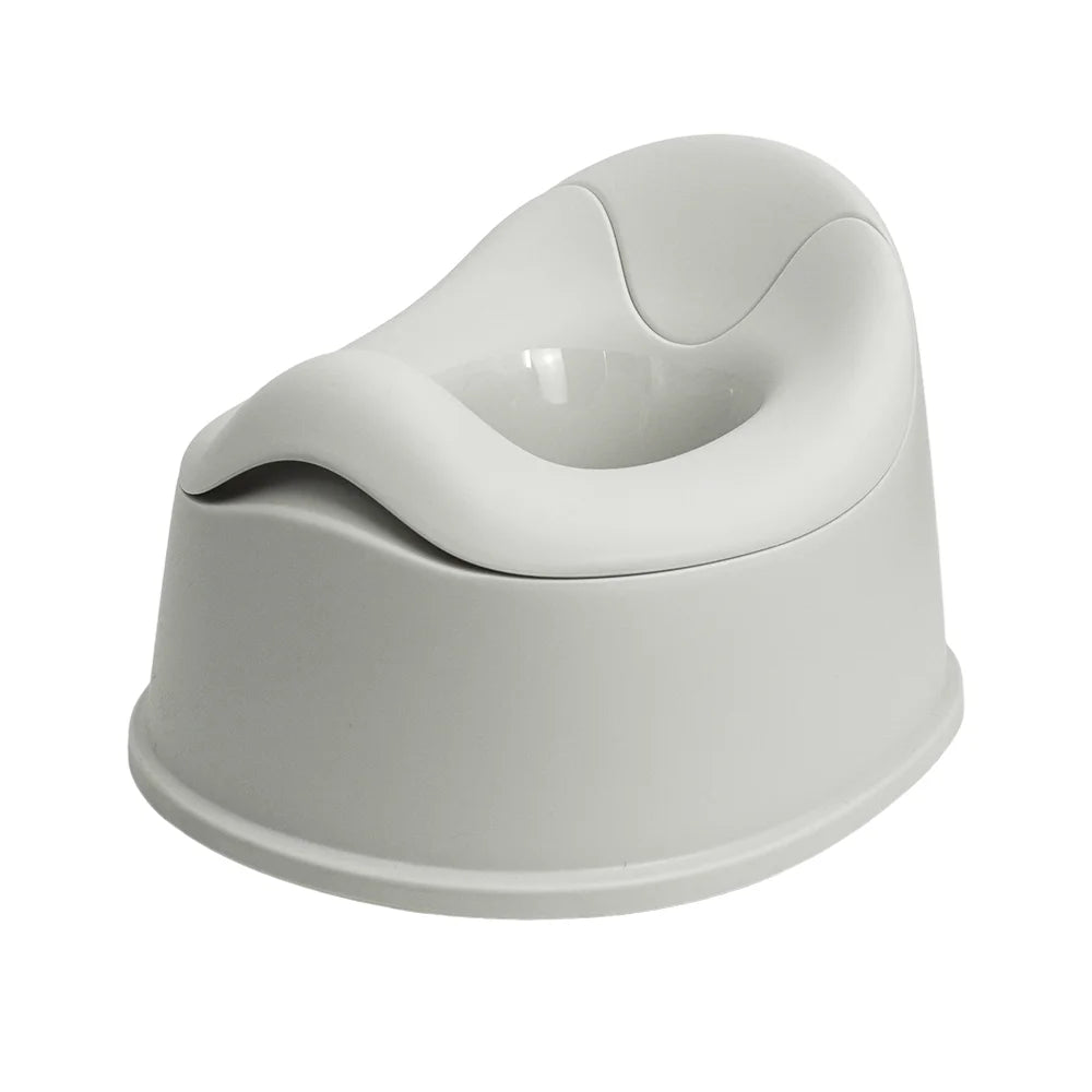 Ergonomic Baby Potty Training Toilet for Toddlers, Elevated Comfort Potty Chair with Anti-Slip Base, Easy to Clean, Pink/Grey
