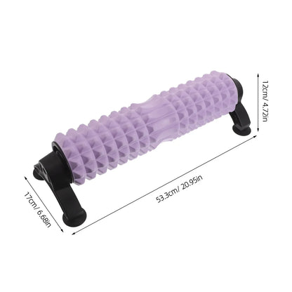 Foam Roller Massage Stick Adsorbable Suction Cup Solid Foam Shaft Deep Therapy Muscle Relaxation Yoga Fitness Back Pain Relief
