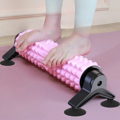Foam Roller Massage Stick Adsorbable Suction Cup Solid Foam Shaft Deep Therapy Muscle Relaxation Yoga Fitness Back Pain Relief