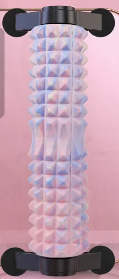 Foam Roller Massage Stick Adsorbable Suction Cup Solid Foam Shaft Deep Therapy Muscle Relaxation Yoga Fitness Back Pain Relief