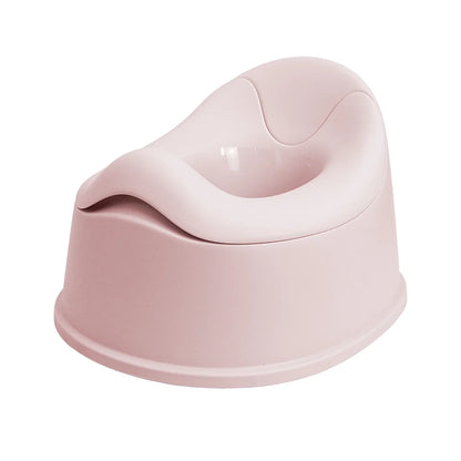 Ergonomic Baby Potty Training Toilet for Toddlers, Elevated Comfort Potty Chair with Anti-Slip Base, Easy to Clean, Pink/Grey