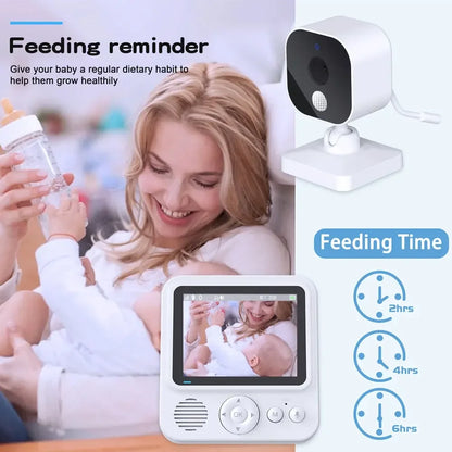 2.8 Inch Video Baby Monitor Wireless Mother Kid 2Way Audio Night Vision Video Surveillance Cam with Temperature Display Screen